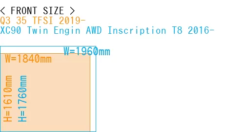 #Q3 35 TFSI 2019- + XC90 Twin Engin AWD Inscription T8 2016-